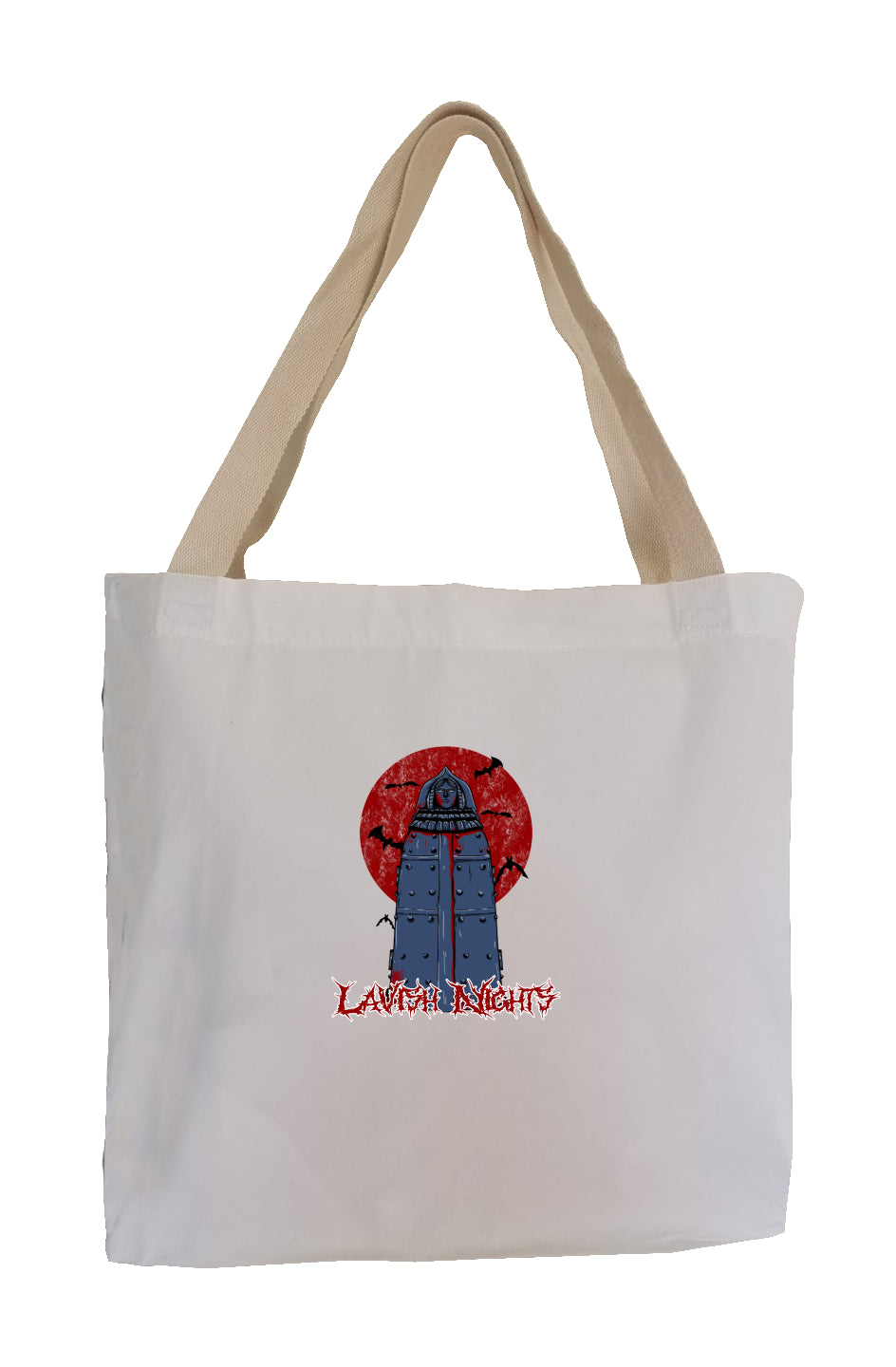 White Rocket Face Eco Tote Bag